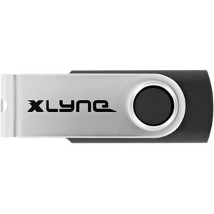 Xlyne USB-stick Retail 16 GB Zwart/zilver 7601600 USB-C
