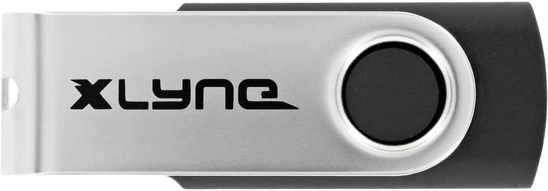 Xlyne USB-stick Retail 16 GB Zwart/zilver 7601600 USB-C