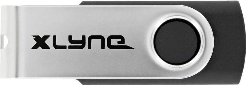 Xlyne USB-stick Retail 32 GB Zwart/zilver 7603200 USB-C