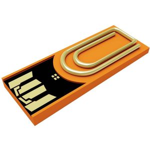 Xlyne clip/me USB-stick Bulk 8 GB Oranje CM08CO002 USB 2.0