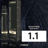 Femmas - Haarverf - Blauw Zwart - 100ml