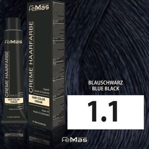 Femmas - Haarverf - Blauw Zwart - 100ml