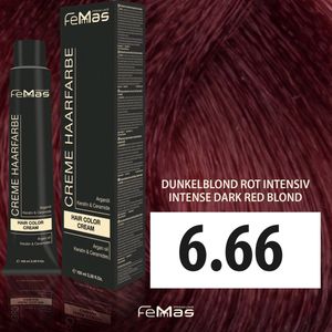 Femmas (6.66) - Haarverf - Intense Rode Donkerblond - 100ml