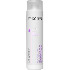 Femmas - No Yellow Shampoo - 300 ml - Voor Gebleekt Grijs en Blond Haar