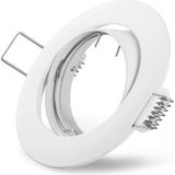 Inbouwspot - Wit - GU10 - Kantelbaar - Zaagmaat 75mm
