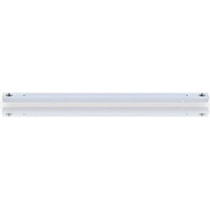 LEDmaxx S14S100 A, fitting lijnlamp voor Osram Linestra Ralina twee socket, 100 W, S14s, wit, 100 x 3,4 x 3,6 cm