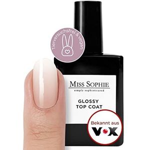Miss Sophie's - Glossy Topcoat - Nagellak - Transparant - Bescherming