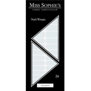 Miss Sophie - Nail Wraps - Transparant - Dierproefvrij - Natuurlijk Resultaat