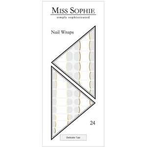 Miss Sophie Delicate Tips Nagelsticker, Delicate Tips, 24 st