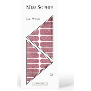 Miss Sophie's - Make A Wish - Nagellak - Roze - Glitter