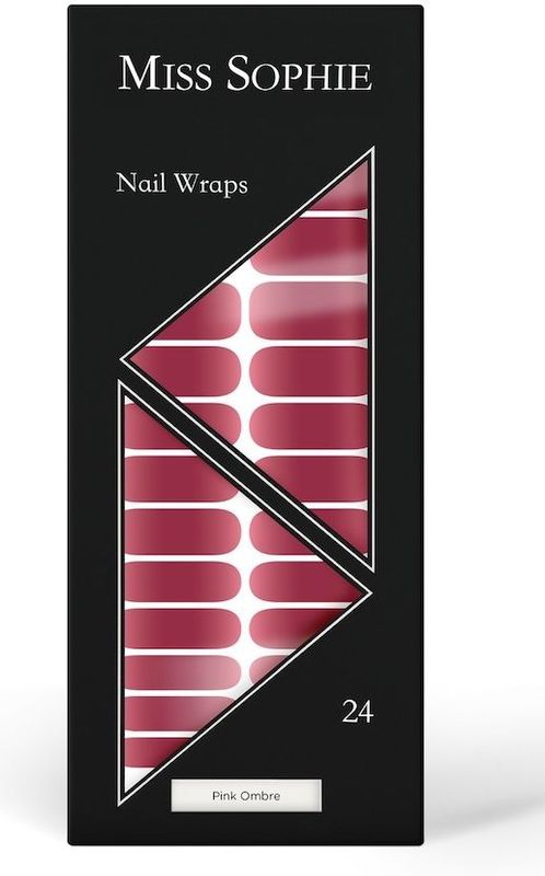 Miss Sophie Nagels Nagelfolies Nail WrapsPink Ombre 24 Stk. (€ 0,68 / 1 stuks)