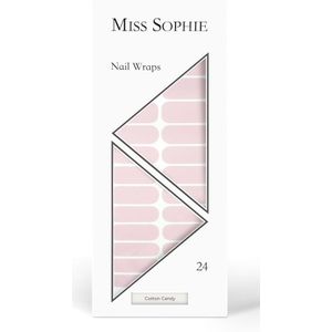 Miss Sophie Nagels Nagelfolies Nail WrapsCotton Candy 24 Stk. (€ 0,68 / 1 stuks)