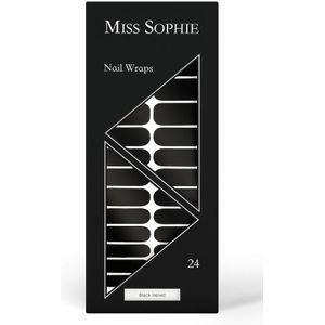 Miss Sophie - Nagelfolieset - Black Velvet - Dierproefvrij - 2 Weken Duurzaam