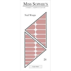 Miss Sophie - Sugar Babe - Nagelfolie - Huidtinten - 24 Stuks - Zelfklevend