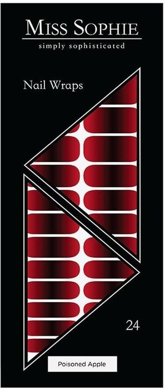 Miss Sophie - Nagelfolieset - Rood - Dierproefvrij - Duurzaam