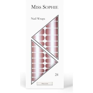 Miss Sophie Nagels Nagelfolies Rosy LoveNail Wraps 24 Stk. (€ 0,53 / 1 stuks)