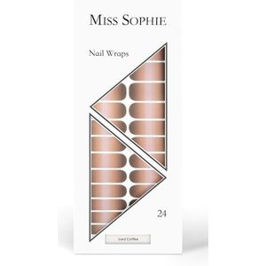Miss Sophie Iced Coffee Nail Wraps Kunstnagels & Nageldecoratie
