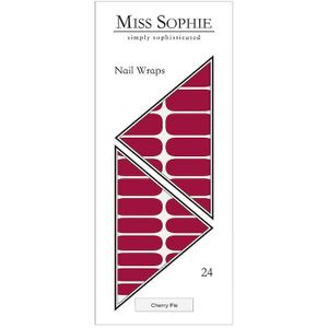 Miss Sophie - Cherry Pie - Nagelfolies - Rood - Dierproefvrij