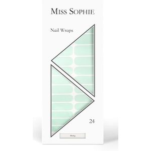 Miss Sophie - Default Brand Line Nail Wraps Kunstnagels & Nageldecoratie Minty