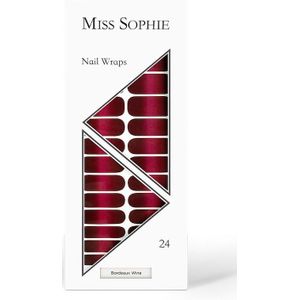 Miss Sophie - Nail Wraps - Kunstnagels - Bordeaux Wine