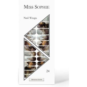 Miss Sophie Nail Wraps Kunstnagels & Nageldecoratie Glamorous Granite