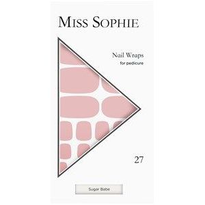Miss Sophie Sugar Babe Pedicure Nagelsticker, Sugar Babe, 27 st