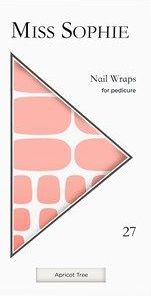 Miss Sophie - Nagelfolieset - Apricot Tree - Dierproefvrij - Tot 2 Weken Houdbaar