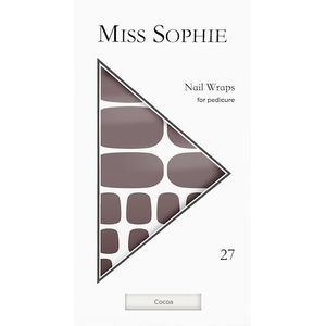 Nagelversiering - Cocoa Pedicure Nagelfolies - Stijlvol - 20 Stuks