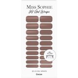 Miss Sophie - Uv-Gelnagelfolieset - Cocoa - Dierproefvrij - HEMA-vrij