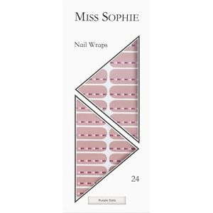 Miss-Sophie - Nagelfolies - Paars - 1 Stk.