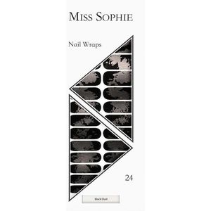Miss-Sophie - Nagelfolies - Black Dust - 1 Stk.