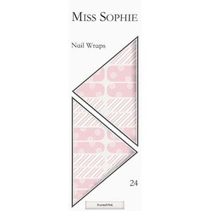 Miss-Sophie - Nagelfolies - Frosted Pink - 1 Stk.