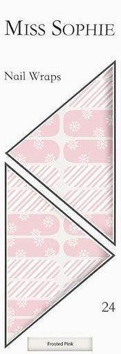 Miss-Sophie - Nagelfolies - Frosted Pink - 1 Stk.