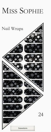 Miss-Sophie - Nagelfolies - Snowstorm - 1 Stk.