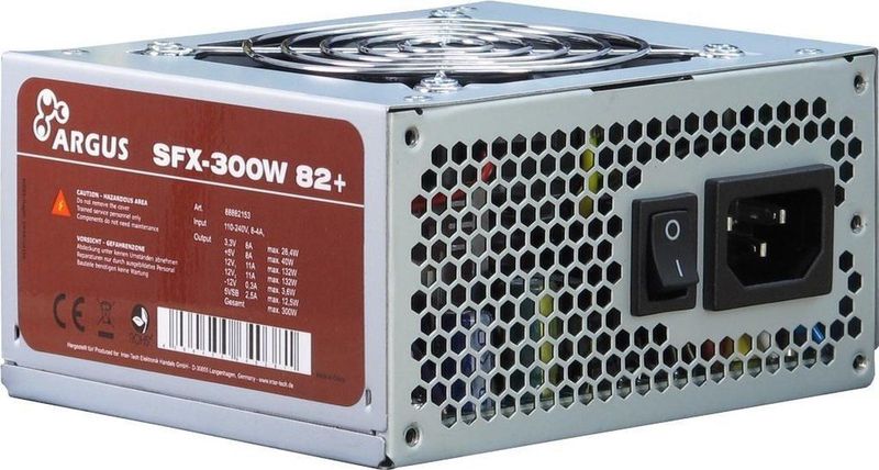 Intertech - SFX-300W - PC Voeding - Grijs - 300W