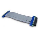 Inter-Tech 88885364 Kaart en adapter voor interne interfaces – kaarten en interface adapter (PCIe, blauw, grijs)
