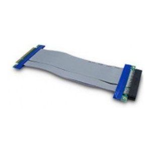 Intertech Inter-Tech Riser Kaart SLPS068 PCIe x8 flexibel, Accessoires voor moederborden