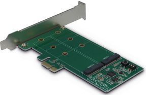 Inter-Tech - KCSSD4 - Opslagcontroller - M.2-kaart - PCIe 2.0 x1 - 6 Gbit/s
