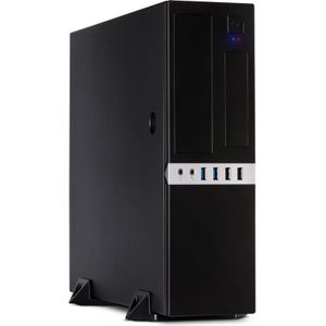 Inter-Tech IT-503 computerbehuizing Mini-Toren Zwart