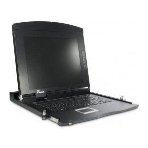 Inter-Tech compatible 17"" LED KVM AS-7116 ULS VGA