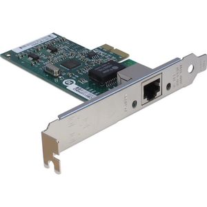 Intertech LR-9201 - LAN-adapter Intel 82574 Off-Load Checksum en Segmentatieberekening VT-c VMDq SR... (Mini PCI Express), Netwerkkaarten