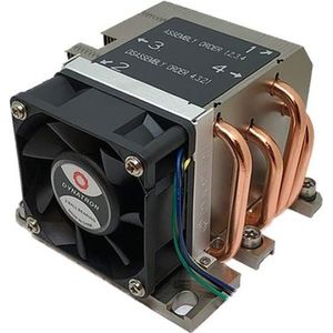 Inter-Tech B-13 Processorkoeler – ventilator, koeler en radiator (processor, koeler, LGA 3647 (Socket P), Intel® Xeon®, meerkleurig)