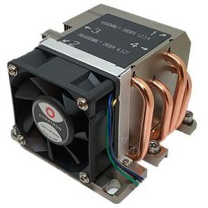 Intertech B-13 - Processorkoeler - Veelkleurig - Aluminium/Koper