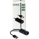 Intertech - Argus IT-810 - Netwerkadapter - Zwart - Aluminium