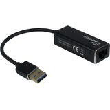 Intertech - Argus IT-810 - Netwerkadapter - Zwart - Aluminium