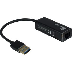 Intertech - Argus IT-810 - Netwerkadapter - Zwart - Aluminium