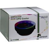 Intertech - Argus SU-800 - Processorkoeler - Zwart - 120mm RGB-fan