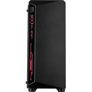 Inter-tech C-3 Torenkast - Zwart - ATX/Micro-ATX/Mini-ITX Ondersteuning