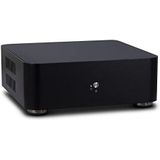 Intertech - Itx A60 - PC-Behuizing - Zwart - Aluminium