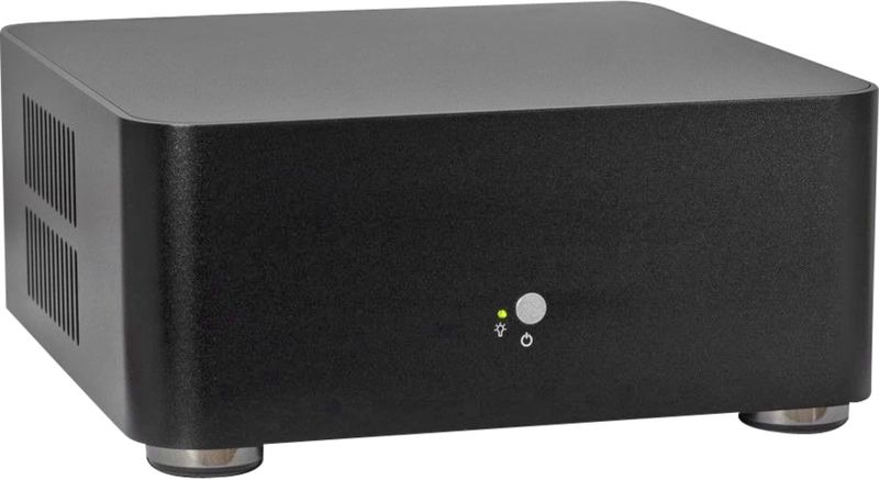 Intertech - A80 - PC-behuizing - Zwart - Aluminium